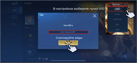 You need to find your Player UID in the game for delivery (don't worry, this is public data)