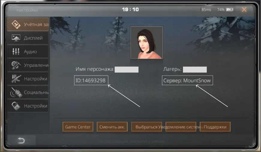 Вам нужно найти Player ID в игре для доставки (не переживайте, это открытые данные), также необходимо указать сервер