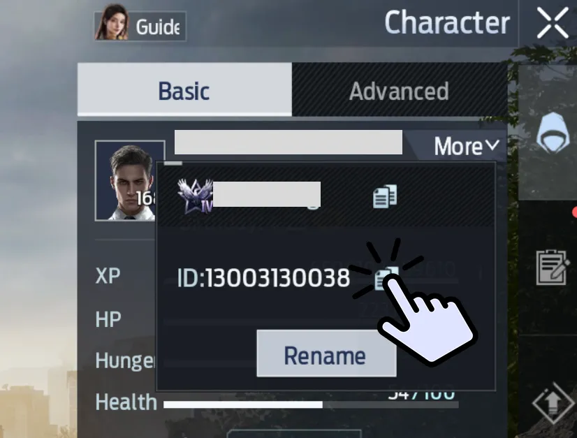 Зайдите в ваш профиль, нажмите подробнее и скопируйте ваш айди. Этого хватит для всех покупок с припиской ID.